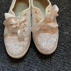 Kate spade x KEDS wedding glitter